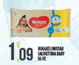 Euroesse Huggies unistar salviettina baby offerta