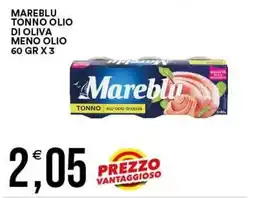 Vantaggio Cash&Carry Mareblu tonno olio di oliva meno olio offerta