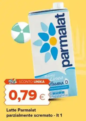 Latte Parmalat parzialmente scremato