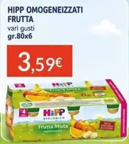 Sanitaria Demma Hipp omogeneizzati frutta offerta