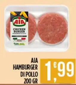 Netto Supermercati Aia hamburger di pollo offerta