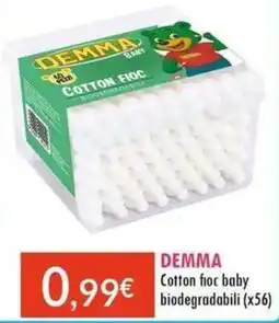 Sanitaria Demma Demma cotton fioc baby offerta