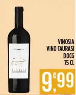 Netto Supermercati Vinosa Vino Taurasi DOCG offerta