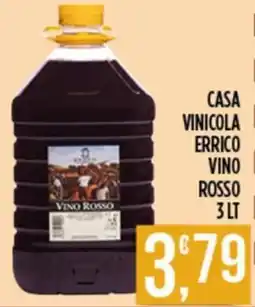 Netto Supermercati Casa Vinicola Errico Vino Rosso offerta