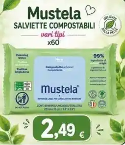 Sanitaria Demma Mustela salviette compostabili offerta