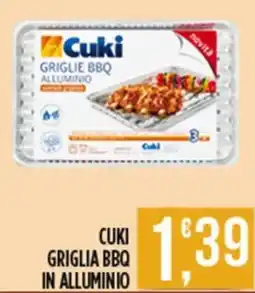 Netto Supermercati Cuki griglia bbq in alluminio offerta