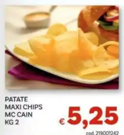 Vivo Supermercati Patate maxi chips Mc Cain offerta