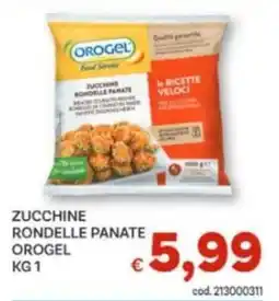 Vivo Supermercati Zucchine rondelle panate Orogel offerta