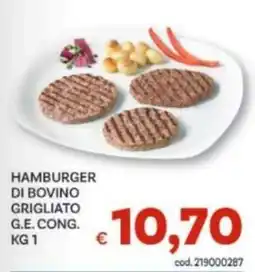 Vivo Supermercati Hamburger di bovino grigliato offerta