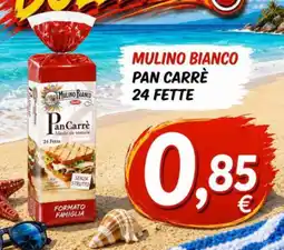 Magazzini del Risparmio Mulino Bianco Pan Carrè offerta