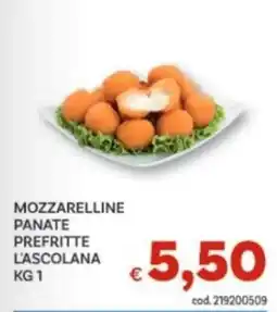 Vivo Supermercati Mozzarelle panate prefritte lascolana offerta