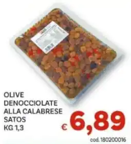 Vivo Supermercati Olive denocciolate alla calabrese Satos offerta