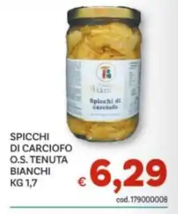 Vivo Supermercati Spicchi di carciofo O.S. Tenuta Bianchi offerta