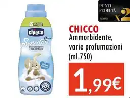 Sanitaria Demma Chicco Ammorbidente Sensitive offerta