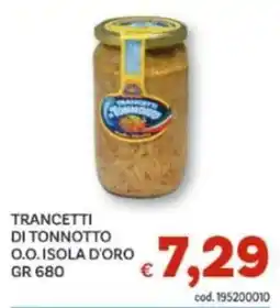 Vivo Supermercati Trancetti di tonnotto O.O. Isola d'Oro offerta