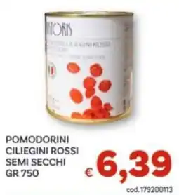 Vivo Supermercati Pomodorini ciliegini rossi semi secchi offerta