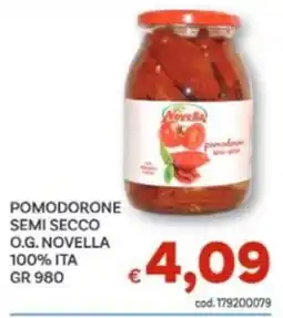Vivo Supermercati Pomodorone semi secco O.G. Novella offerta