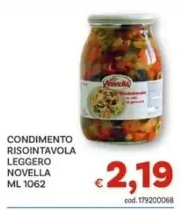 Vivo Supermercati Condimento riso intavola leggero Novella offerta