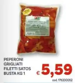 Vivo Supermercati Peperoni grigliati filetti satos offerta