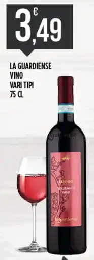 Netto Supermercati Vino vari tipi La Guardiense offerta