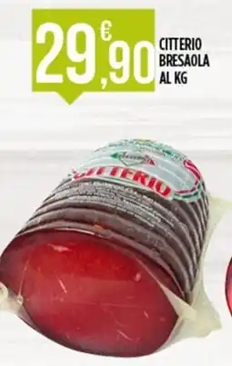 Netto Supermercati Citterio bresaola offerta