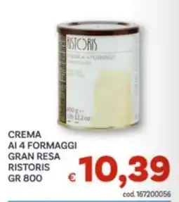 Vivo Supermercati Crema ai 4 formaggi gran resa ristoris offerta