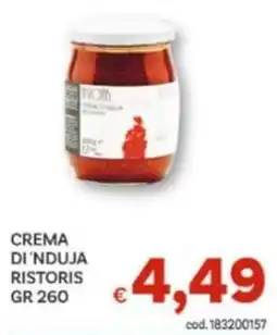 Vivo Supermercati Crema di 'nduja Ristoris offerta