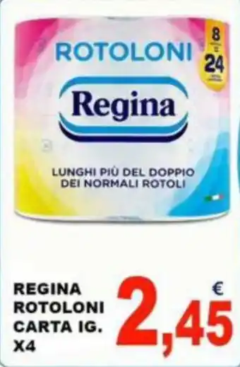 Magazzini del Risparmio Rotoloni Regina offerta