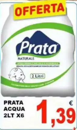 Magazzini del Risparmio Prata acqua naturale offerta