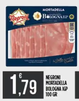 Netto Supermercati Negroni mortadella bologna igp offerta