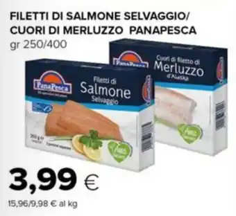 Tigre Filetti di Salmone Selvaggio Panapesca offerta