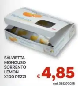 Vivo Supermercati Salvietta monouso sorrento lemon offerta