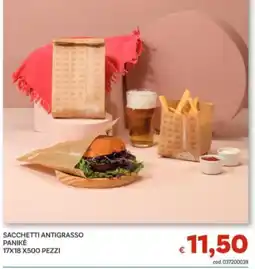Vivo Supermercati Sacchetti antigrasso Panikè offerta