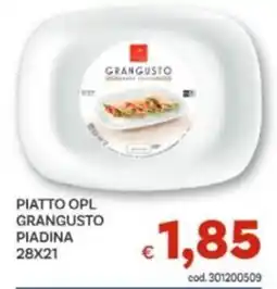 Vivo Supermercati Piatto OPL Grangusto Piadina offerta