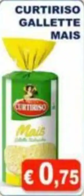 Magazzini del Risparmio Curtiriso gallette mais offerta