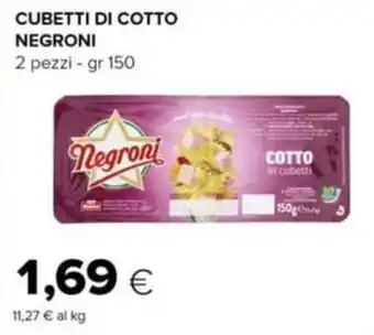 Tigre Cubetti di cotto Negroni offerta