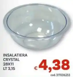 Vivo Supermercati Insalatiera crystal offerta