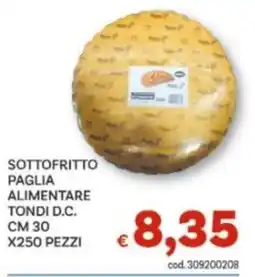 Vivo Supermercati Sottofritto paglia alimentare tondi d.c. offerta