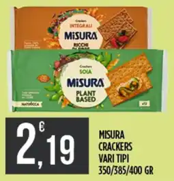 Netto Supermercati Misura crackers offerta