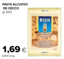 Tigre Pasta all'uovo De Cecco offerta