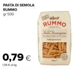 Tigre Pasta di semola Rummo offerta