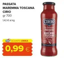 Tigre Passata maremma toscana Cirio offerta