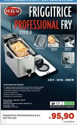 Vivo Supermercati Friggitrice professionale R.G.V. offerta