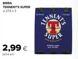 Tigre Birra Tennent's Super offerta