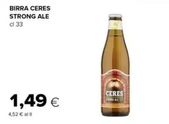 Tigre Birra Ceres Strong Ale offerta