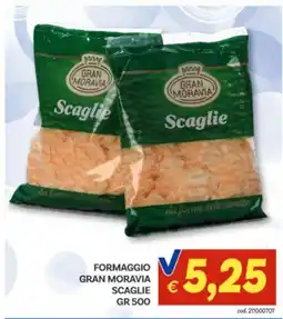 Vivo Supermercati Formaggio Gran Moravia Scaglie offerta