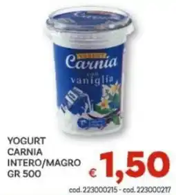 Vivo Supermercati Yogurt Carnia con vaniglia offerta