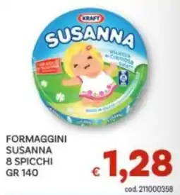 Vivo Supermercati Formaggini Susanna offerta