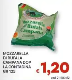 Vivo Supermercati Mozzarella di bufala campana dop la contadina offerta