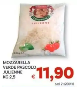 Vivo Supermercati Mozzarella verde pascolo julienne offerta